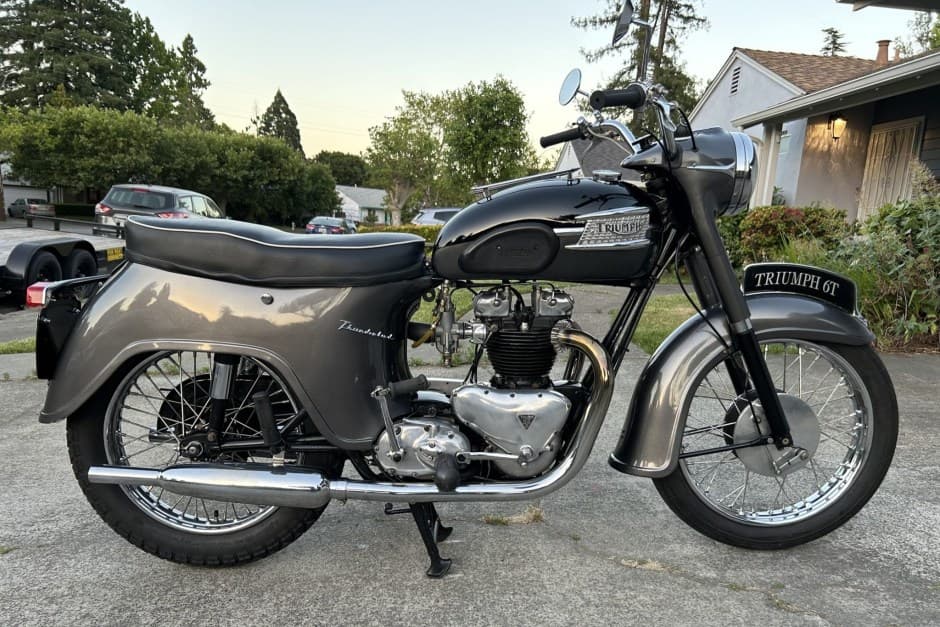 1961 Triumph Thunderbird (1949-1966) sold for $8,300