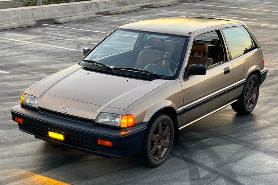 1987 Honda Civic (1984-1987) sold for $7,500