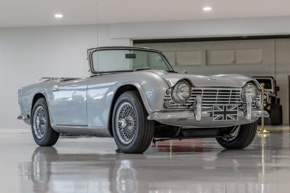 1962 Triumph TR4 sold for $32,750