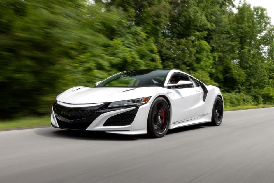 2020 Acura NSX NC1 sold for $116,000