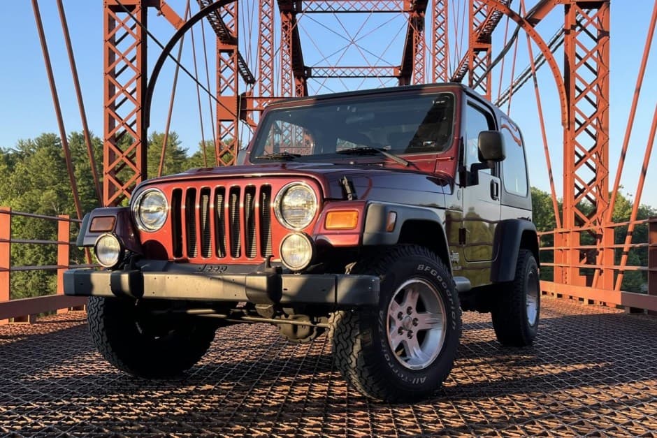 2004 Jeep Wrangler TJ (1997-2006) sold for $12,750
