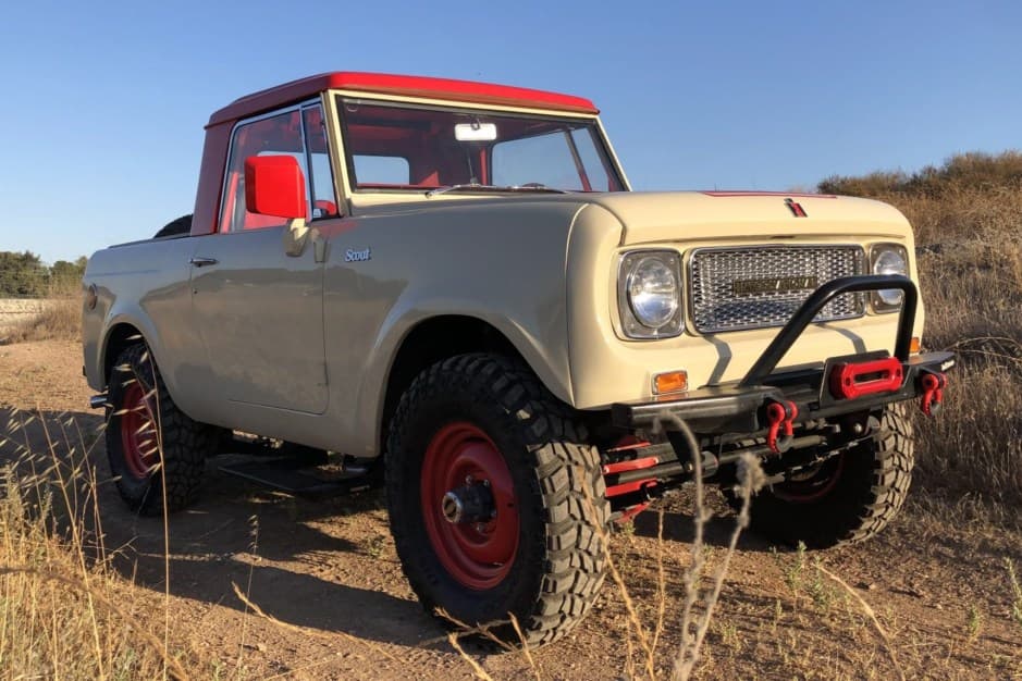1968 International Harvester Scout sold for $65,000