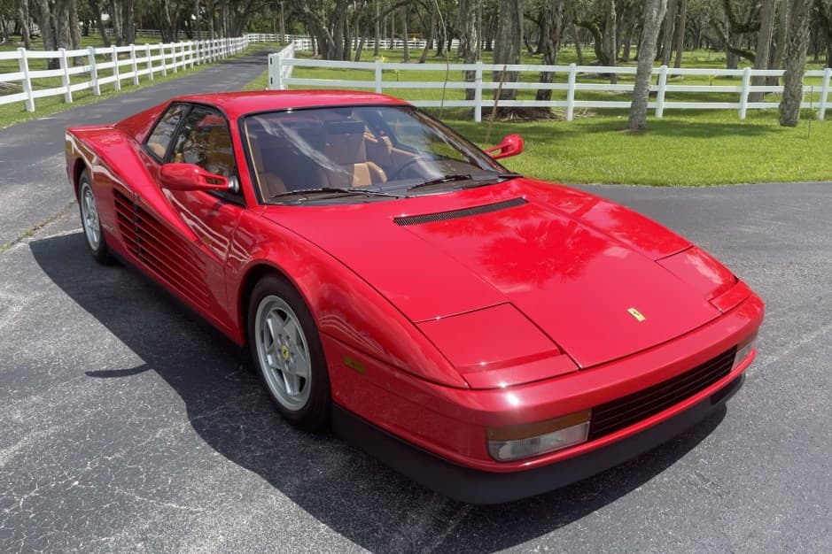 1991 Ferrari Testarossa sold for $139,623