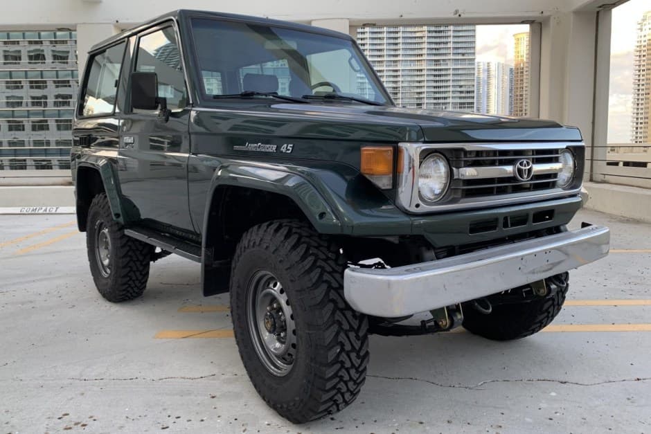 1995 Toyota Land Cruiser 70-Series sold for $33,000