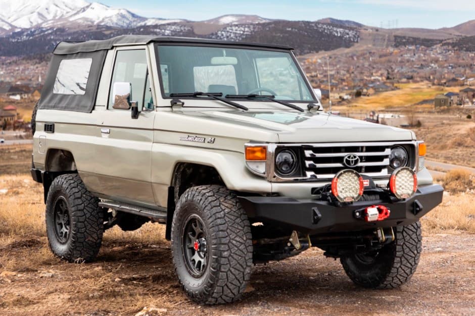1995 Toyota Land Cruiser 70-Series sold for $25,750
