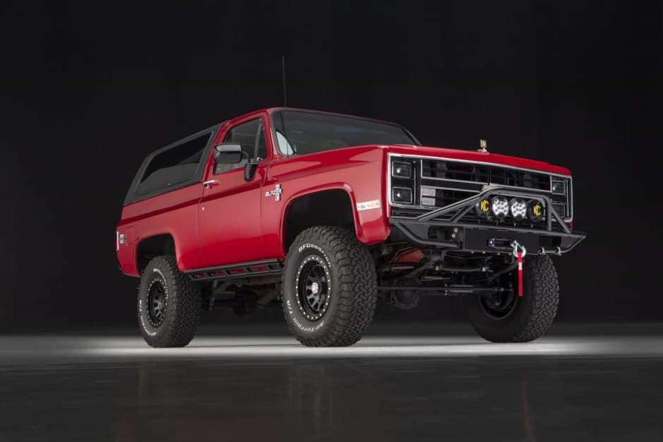 1986 Chevrolet K5 Blazer 1973-1991 sold for $49,000