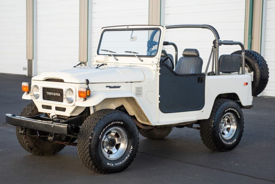 1981 Toyota Land Cruiser FJ40 sold for $34,000