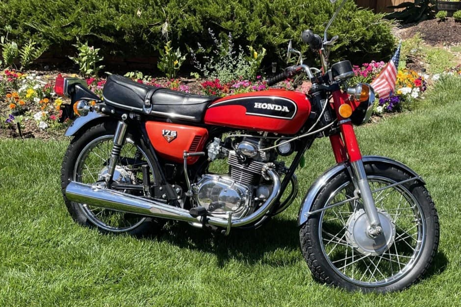 1972 Honda CB175 & CL175 sold for $3,000
