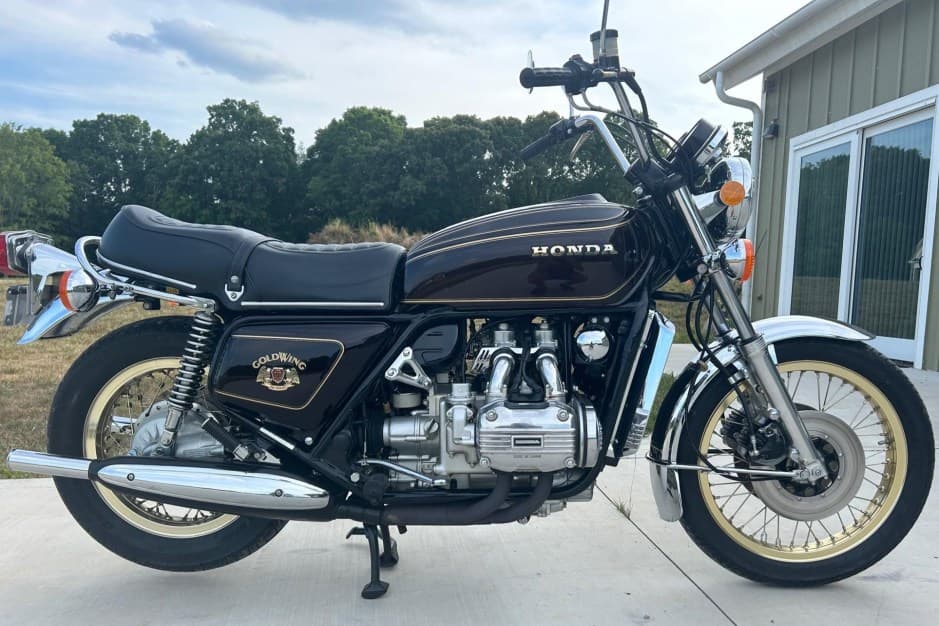 1976 Honda Gold Wing sold for $7,550