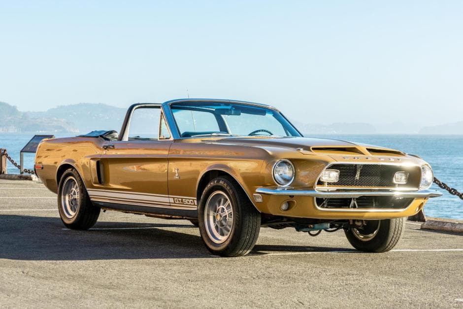 1968 Shelby Mustang GT350 & GT500 sold for $104,500