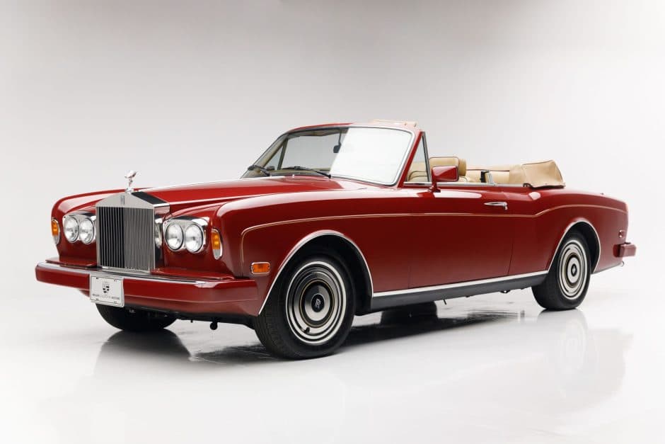 1986 Rolls-Royce Corniche sold for $62,000
