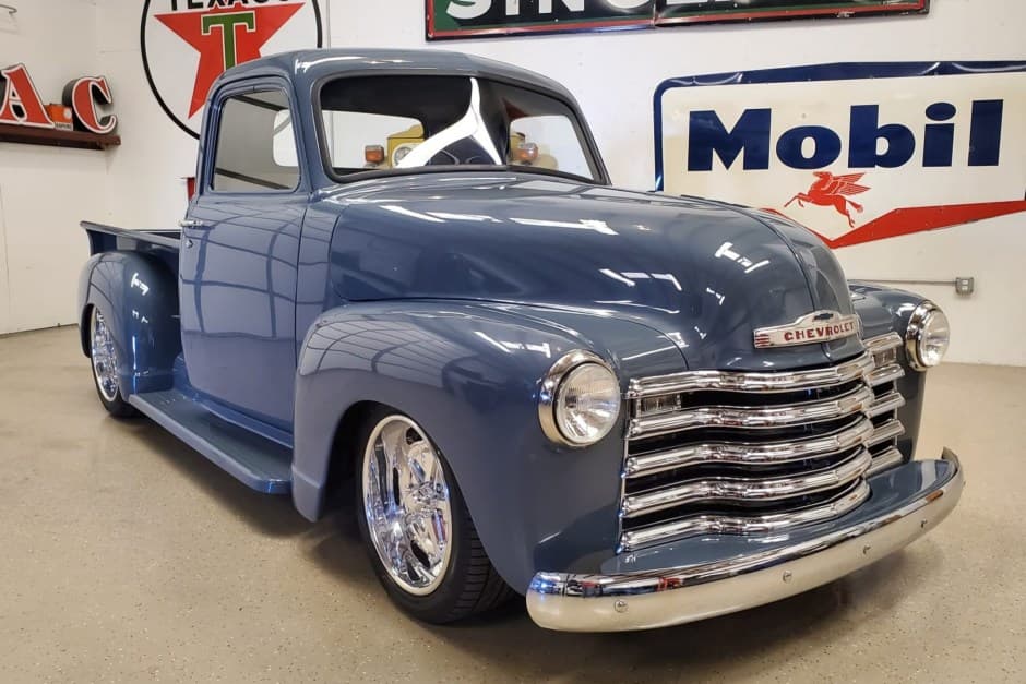 1949 Chevrolet Advance Design Pickup (1947-1955) sold for $57,500