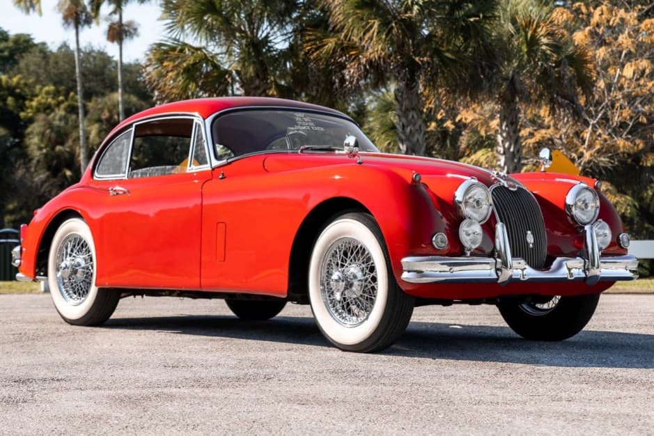 1957 Jaguar XK150 sold for $57,500