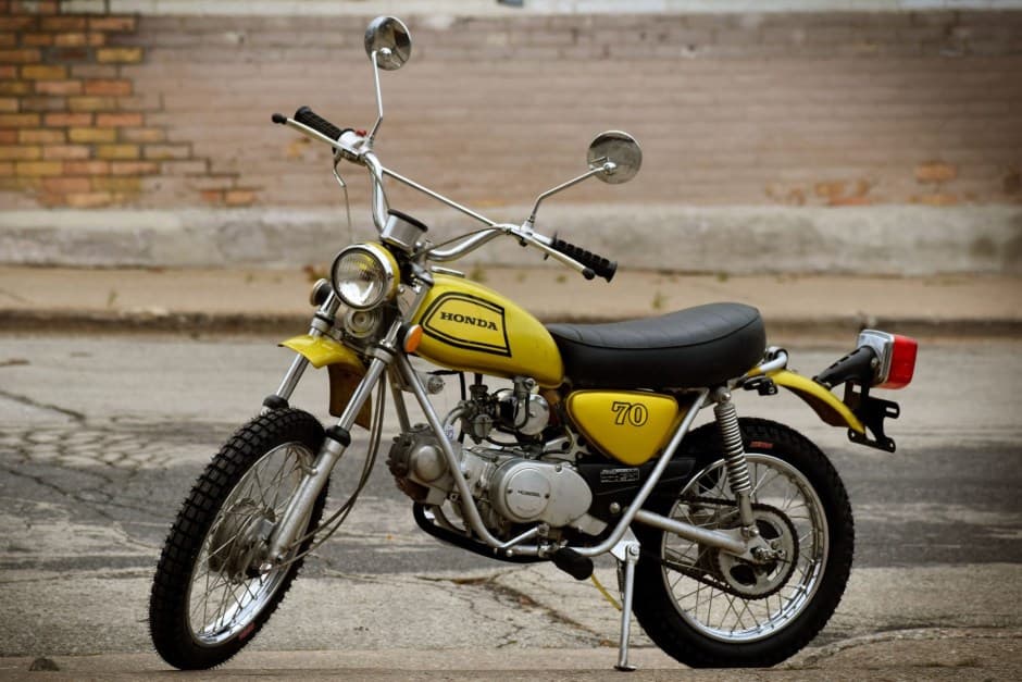 1973 Honda SL Motosport sold for $4,585