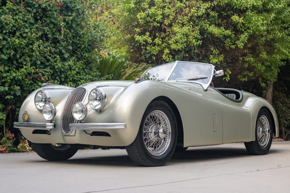 1951 Jaguar XK120 sold for $115,000