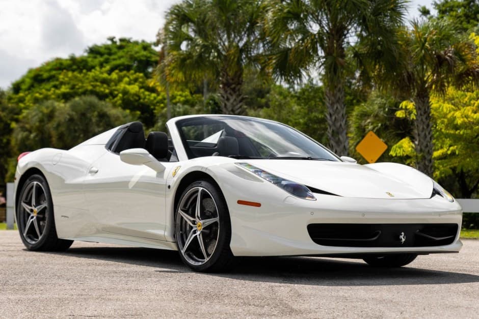 2015 Ferrari 458 sold for $271,000