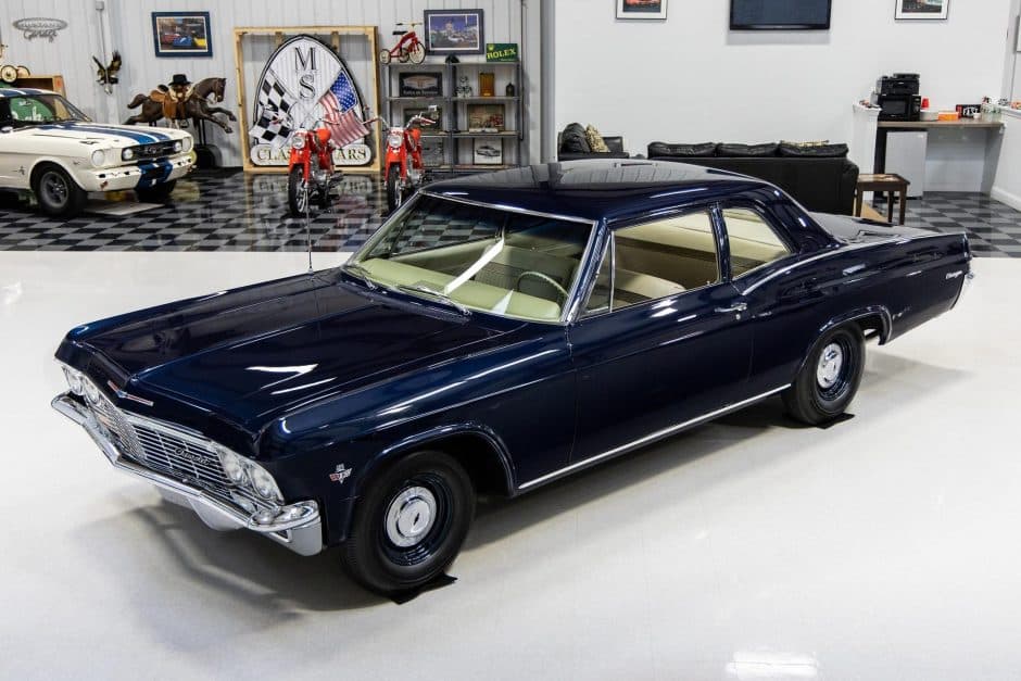 1965 Chevrolet Biscayne sold for $96,000