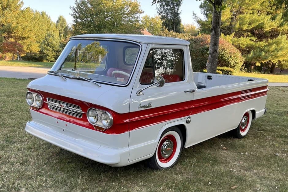 1963 Chevrolet Corvair Rampside and Loadside Pickup sold for $26,500
