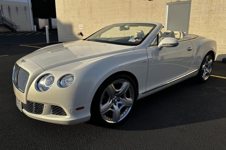 2013 Bentley Continental GT sold for $78,500