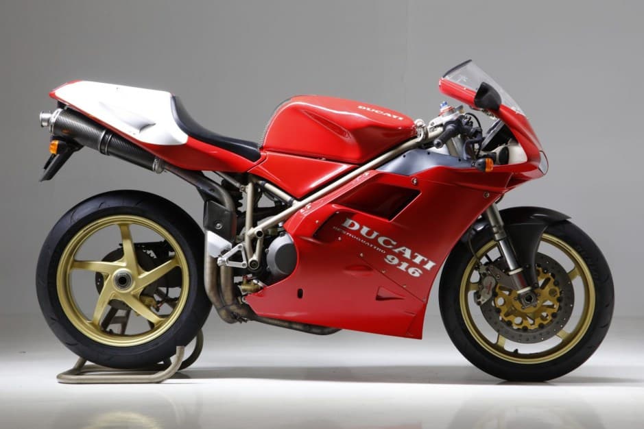 1996 Ducati 916 sold for $60,000