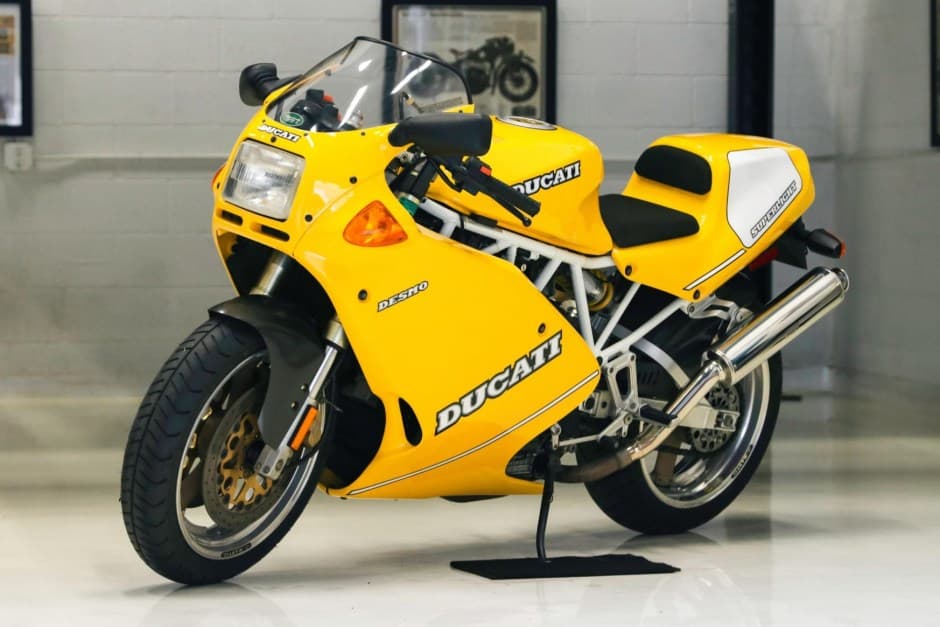 1993 Ducati 750, 800, 900, & 1000 Supersport (1988-2007) sold for $13,750