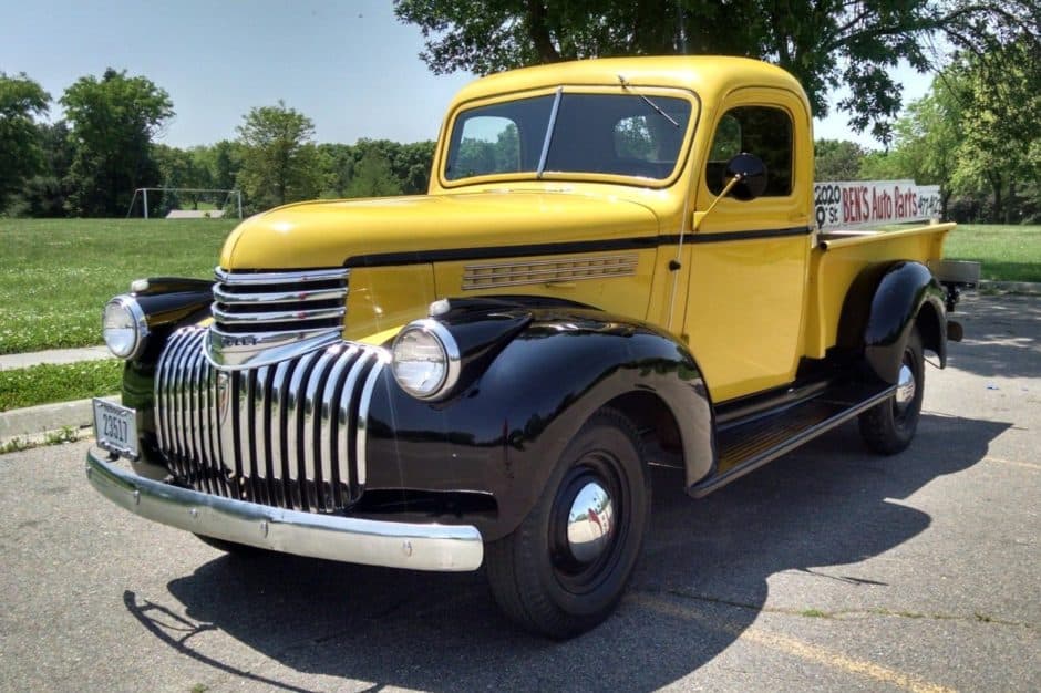 1946 Chevrolet AK Series Pickup (1941-1947) sold for $19,000