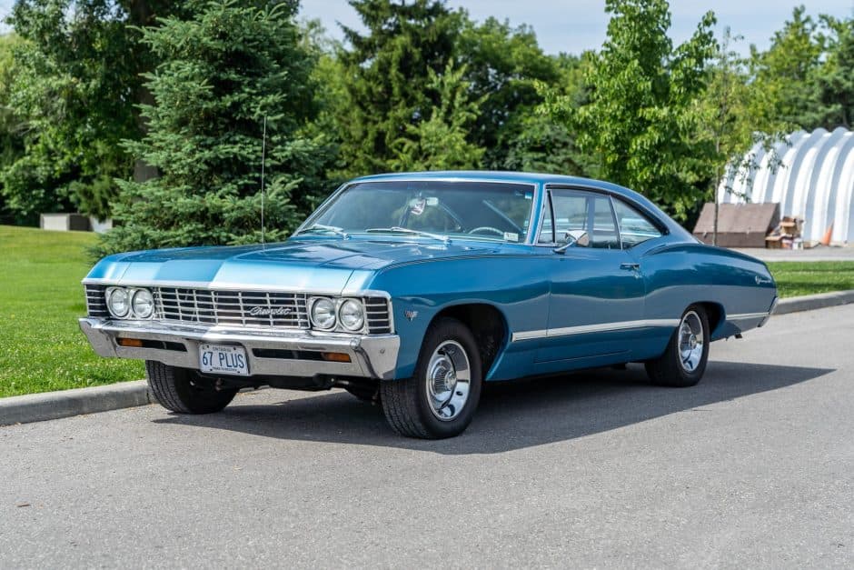 1967 Chevrolet Impala sold for $15,500