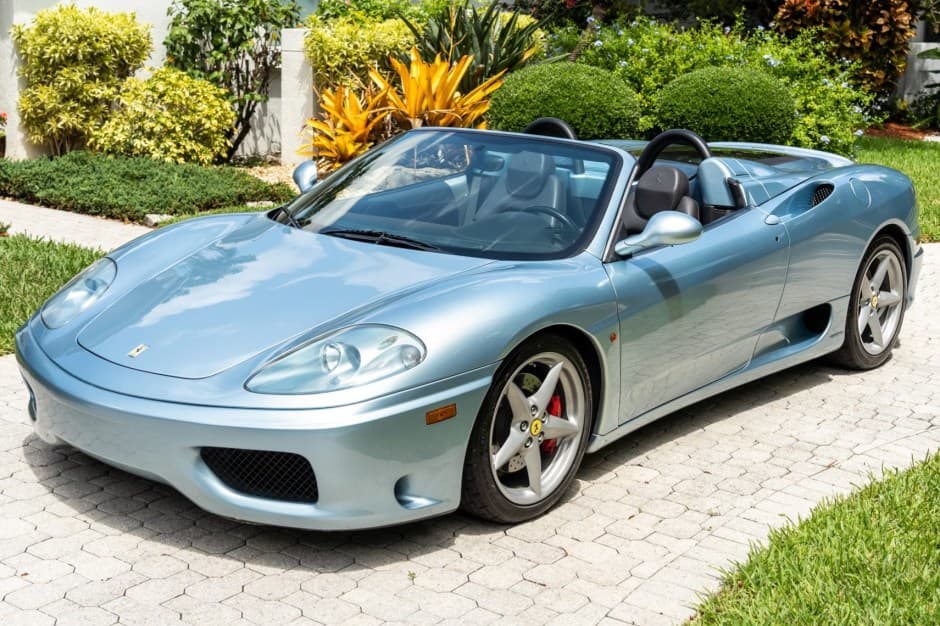 2004 Ferrari 360 sold for $88,000