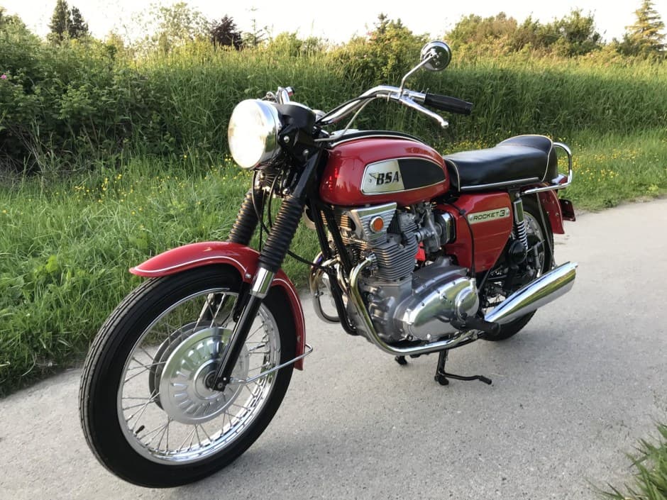 1970 BSA Rocket sold for $9,900