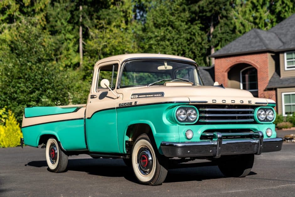 1958 Dodge C-Series (1954-1960) sold for $61,500