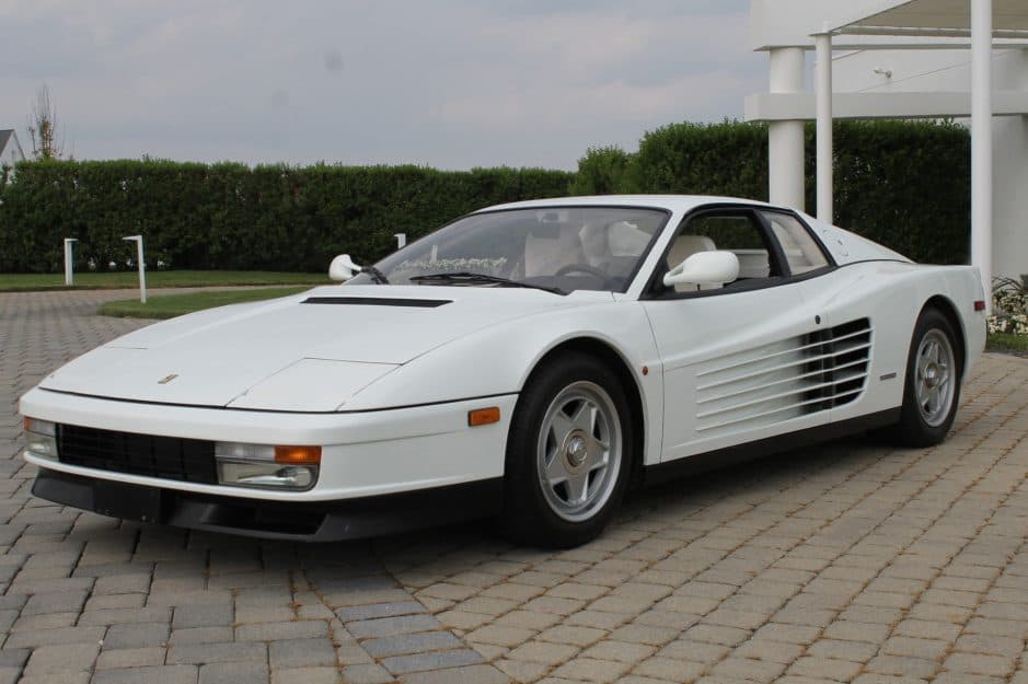 1986 Ferrari Testarossa sold for $86,500