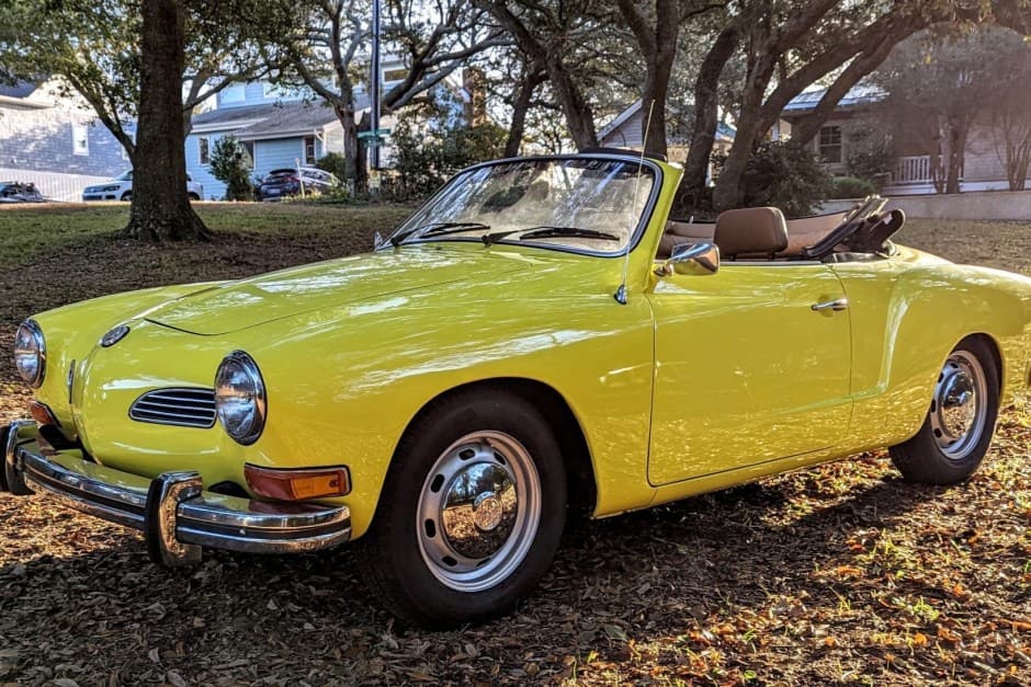 1974 Volkswagen Karmann Ghia sold for $11,750