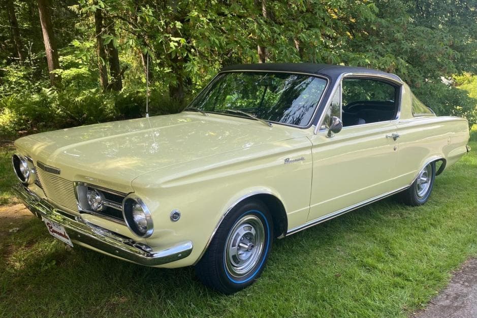 1965 Plymouth Barracuda sold for $53,500