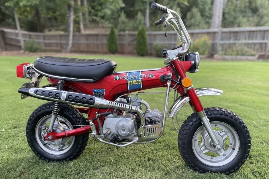 1972 Honda CT70 sold for $3,500