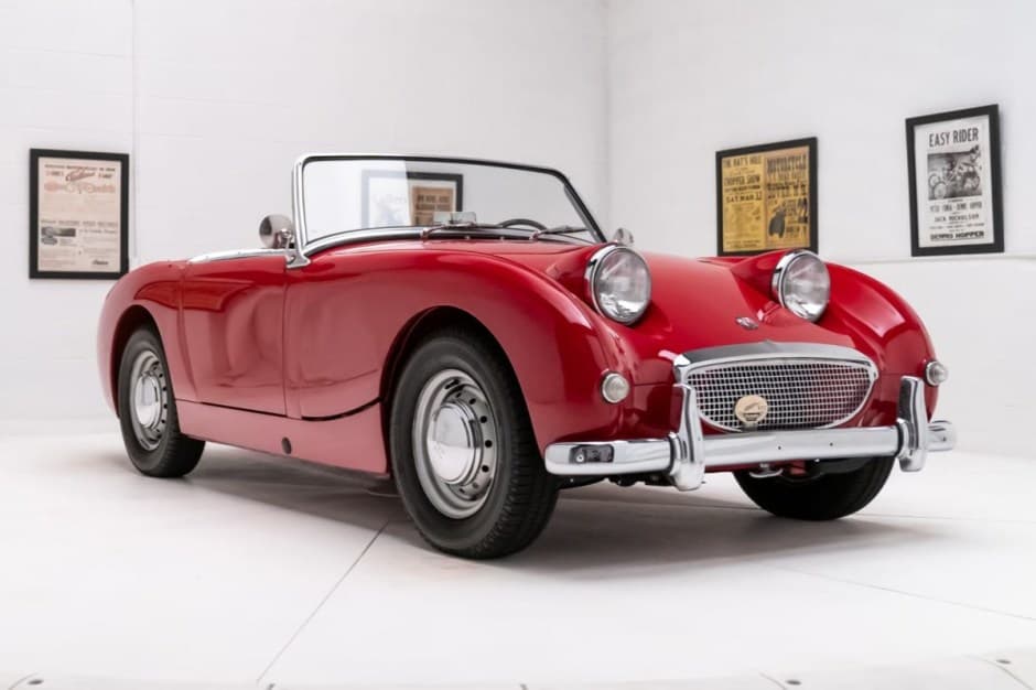 1961 Austin-Healey Bugeye Sprite sold for $15,555