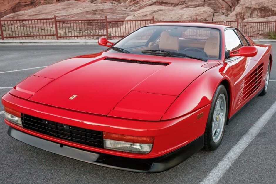 1991 Ferrari Testarossa sold for $165,000