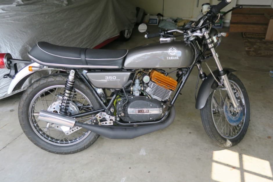 1973 Yamaha RD sold for $3,800