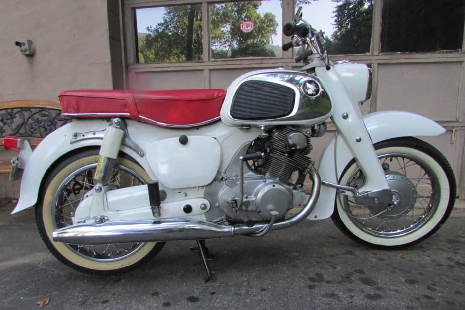 1962 Honda Dream, CB77 Super Hawk, & CL77 Scrambler sold for $3,950