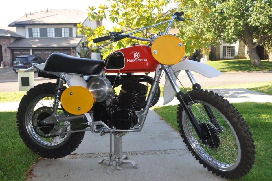1975 Husqvarna WR sold for $7,500