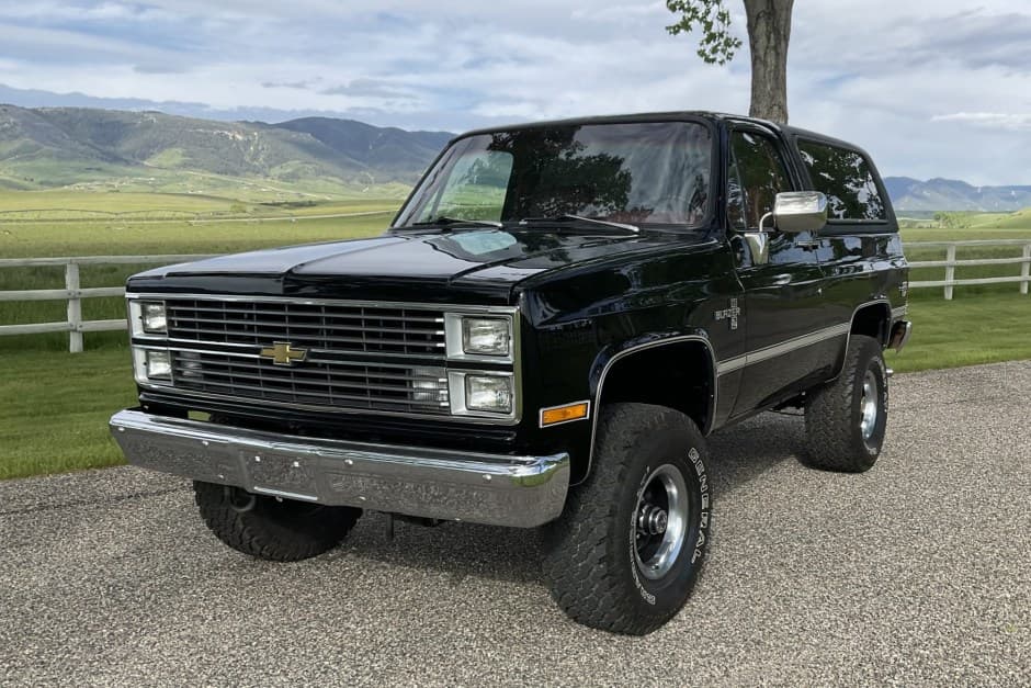 1983 Chevrolet K5 Blazer 1973-1991 sold for $27,500