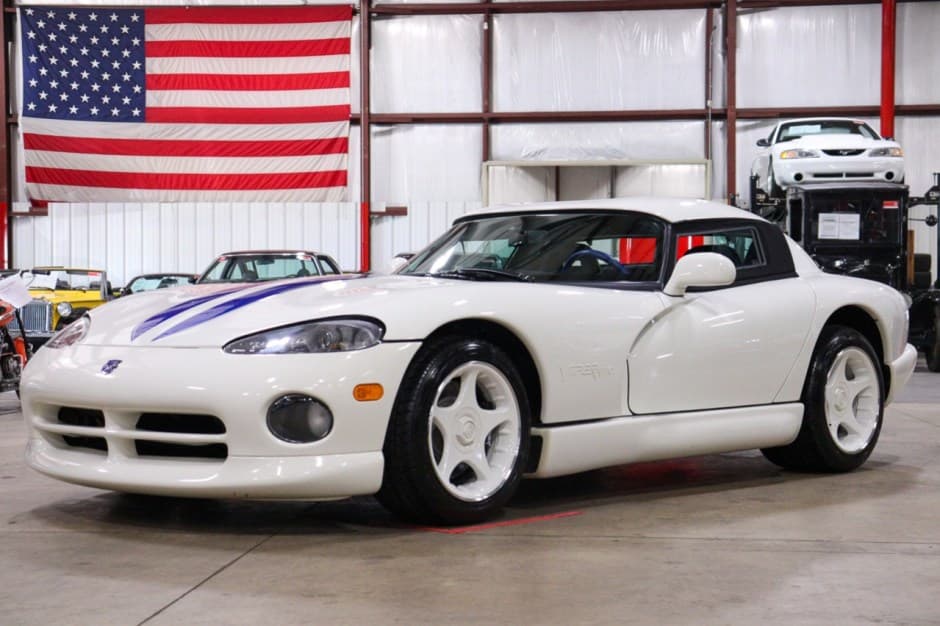 1996 Dodge Viper SR II (1996-2002) sold for $60,000
