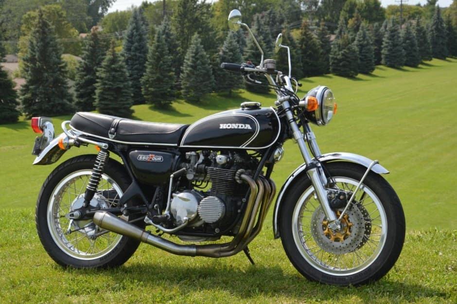 1973 Honda CB500 Four & CB550 sold for $3,100