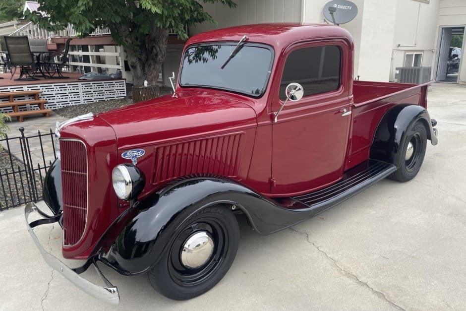 1936 Ford Pickup 1935-1936 sold for $45,750