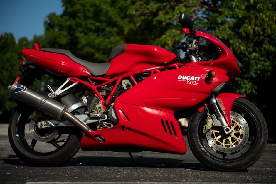 2006 Ducati 750, 800, 900, & 1000 Supersport (1988-2007) sold for $7,850