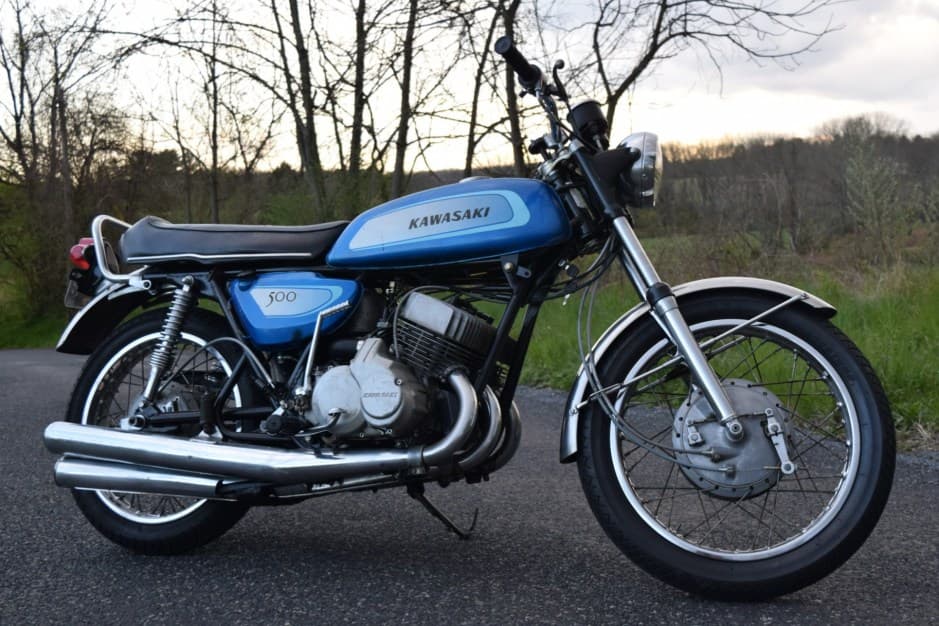1971 Kawasaki H1 Mach III sold for $6,600