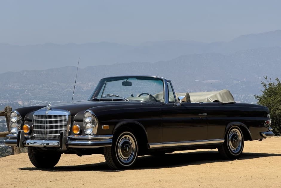 1970 Mercedes-Benz W111 Coupe & Cabriolet sold for $196,000