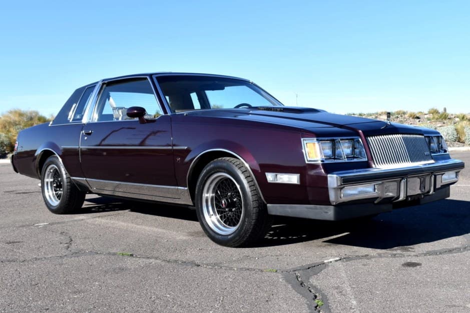 1987 Buick Regal sold for $21,777