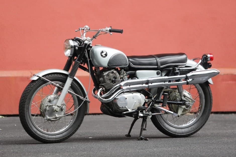 1967 Honda Dream, CB77 Super Hawk, & CL77 Scrambler sold for $5,500