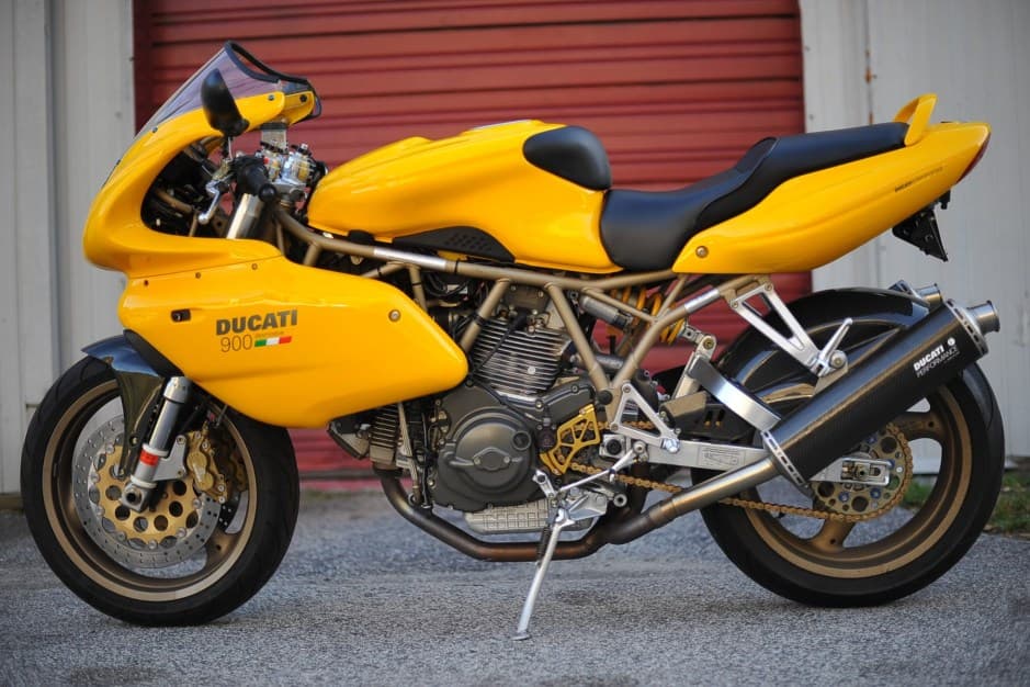1999 Ducati 750, 800, 900, & 1000 Supersport (1988-2007) sold for $9,750