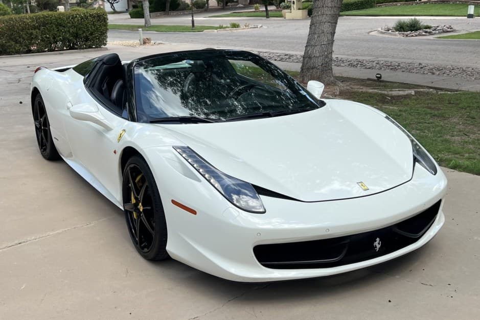 2015 Ferrari 458 sold for $196,000